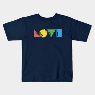 Shapes of Love Kids T-Shirt